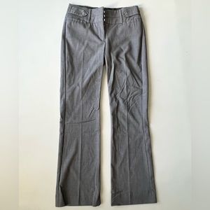 Candie’s Gray Marilyn Bootcut Work Pants Trousers